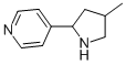 (9CI)-4-(4-甲基-2-吡咯烷)-吡啶結(jié)構(gòu)式_603089-86-7結(jié)構(gòu)式