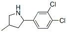 Pyrrolidine, 2-(3,4-dichlorophenyl)-4-methyl- (9ci)Structure,603090-25-1Structure Pyrrolidine, 2-(3,4-dichlorophenyl)-4-methyl- (9ci) Structure,603090-25-1Structure