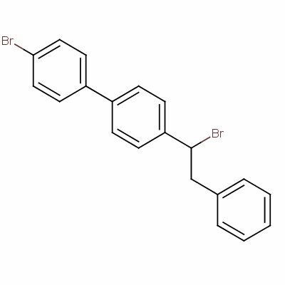 4-Bromo-4’-(1-bromo-2-phenylethyl)-1,1’-biphenylStructure,60313-31-7Structure 4-Bromo-4’-(1-bromo-2-phenylethyl)-1,1’-biphenyl Structure,60313-31-7Structure