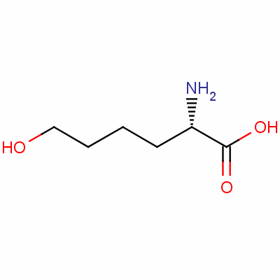 L-6-羥基正亮氨酸結(jié)構(gòu)式_6033-32-5結(jié)構(gòu)式