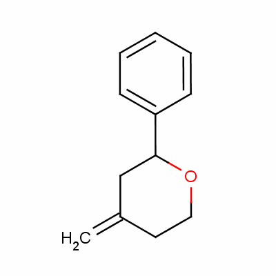 Tetrahydro-4-methylene-2-phenyl-2h-pyranStructure,60335-74-2Structure Tetrahydro-4-methylene-2-phenyl-2h-pyran Structure,60335-74-2Structure