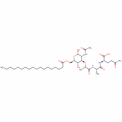 N-acetylmuramyl-l-alanyl-d-isoglutamine-6-o-stearoylStructure,60398-08-5Structure N-acetylmuramyl-l-alanyl-d-isoglutamine-6-o-stearoyl Structure,60398-08-5Structure