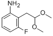 2-(2,2)-Dimethoxy-ethyl)-3-fluoro-phenylamineStructure,604010-36-8Structure 2-(2,2)-Dimethoxy-ethyl)-3-fluoro-phenylamine Structure,604010-36-8Structure