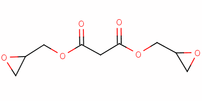 Bis(2,3-epoxypropyl) malonateStructure,60468-48-6Structure Bis(2,3-epoxypropyl) malonate Structure,60468-48-6Structure