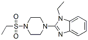 (9ci)-1-(1-乙基-1H-苯并咪唑-2-基)-4-(乙基磺?；?-哌嗪結構式_604741-69-7結構式
