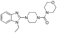 (9ci)-1-(1-乙基-1H-苯并咪唑-2-基)-4-(4-嗎啉羰基)-哌嗪結(jié)構(gòu)式_604741-79-9結(jié)構(gòu)式