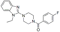 (9ci)-1-(1-乙基-1H-苯并咪唑-2-基)-4-(4-氟苯甲酰基)-哌嗪結(jié)構(gòu)式_604741-81-3結(jié)構(gòu)式