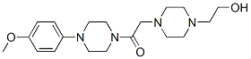 (9ci)-1-[[4-(2-羥基乙基)-1-哌嗪]乙?；鵠-4-(4-甲氧基苯基)-哌嗪結(jié)構(gòu)式_604762-71-2結(jié)構(gòu)式