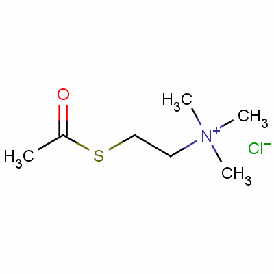 Acetylthiocholine chloride Structure,6050-81-3Structure