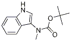 Tert-butyl (1h-indol-3-yl)methylcarbamate Structure,60524-00-7Structure