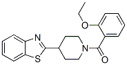 Piperidine, 4-(2-benzothiazolyl)-1-(2-ethoxybenzoyl)-(9ci)Structure,605628-02-2Structure Piperidine, 4-(2-benzothiazolyl)-1-(2-ethoxybenzoyl)-(9ci) Structure,605628-02-2Structure