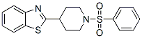 Piperidine, 4-(2-benzothiazolyl)-1-(phenylsulfonyl)-(9ci)Structure,605628-10-2Structure Piperidine, 4-(2-benzothiazolyl)-1-(phenylsulfonyl)-(9ci) Structure,605628-10-2Structure