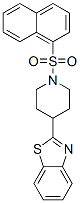 Piperidine, 4-(2-benzothiazolyl)-1-(1-naphthalenylsulfonyl)-(9ci)Structure,605629-40-1Structure Piperidine, 4-(2-benzothiazolyl)-1-(1-naphthalenylsulfonyl)-(9ci) Structure,605629-40-1Structure
