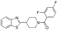 Piperidine, 4-(2-benzothiazolyl)-1-(2,4-difluorobenzoyl)-(9ci)Structure,606082-65-9Structure Piperidine, 4-(2-benzothiazolyl)-1-(2,4-difluorobenzoyl)-(9ci) Structure,606082-65-9Structure