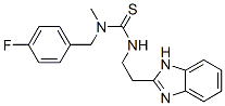 (9CI)-N-[2-(1H-苯并咪唑-2-基)乙基]-N-[(4-氟苯基)甲基]-N-甲基-硫脲結(jié)構(gòu)式_606090-39-5結(jié)構(gòu)式