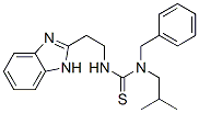 (9CI)-N-[2-(1H-苯并咪唑-2-基)乙基]-N-(2-甲基丙基)-N-(苯基甲基)-硫脲結(jié)構(gòu)式_606090-42-0結(jié)構(gòu)式