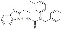 (9CI)-N-[2-(1H-苯并咪唑-2-基)乙基]-N-(3-甲基苯基)-N-(苯基甲基)-硫脲結(jié)構(gòu)式_606090-55-5結(jié)構(gòu)式