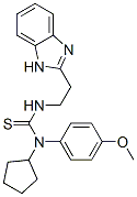 (9CI)-n-[2-(1H-苯并咪唑-2-基)乙基]-n-環(huán)戊基-n-(4-甲氧基苯基)-硫脲結(jié)構(gòu)式_606090-65-7結(jié)構(gòu)式