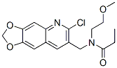 (9CI)-N-[(6-氯-1,3-二氧代[4,5-g]喹啉-7-基)甲基]-N-(2-甲氧基乙基)-丙酰胺結(jié)構(gòu)式_606104-74-9結(jié)構(gòu)式