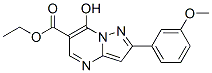 (9CI)-7-羥基-2-(3-甲氧基苯基)-,乙酯吡唑并[1,5-a]嘧啶-6-羧酸結(jié)構(gòu)式_606116-32-9結(jié)構(gòu)式