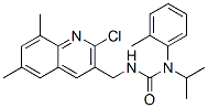 (9ci)-N-[(2-氯-6,8-二甲基-3-喹啉)甲基]-N-(1-甲基乙基)-N-(2-甲基苯基)-脲結構式_606116-58-9結構式