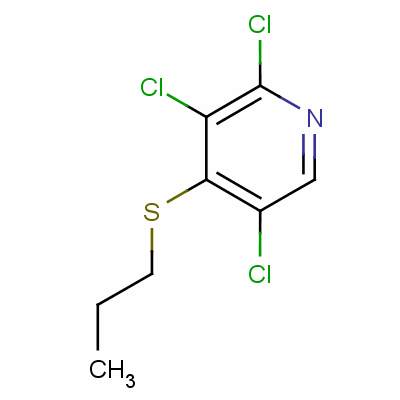 2,3,5-Trichloro-4-(propylthio)pyridineStructure,60613-17-4Structure 2,3,5-Trichloro-4-(propylthio)pyridine Structure,60613-17-4Structure