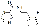 (9CI)-N-[2-(2-氟苯基)乙基]-吡嗪羧酰胺結(jié)構(gòu)式_606132-09-6結(jié)構(gòu)式