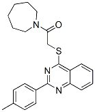 (9ci)-六氫-1-[[[2-(4-甲基苯基)-4-喹唑啉]硫代]乙?；鵠-1H-氮雜卓結構式_606132-40-5結構式