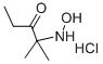 2-Hydroxyamino-2-methyl-3-pentanonehydrochlorideStructure,60829-59-6Structure 2-Hydroxyamino-2-methyl-3-pentanonehydrochloride Structure,60829-59-6Structure