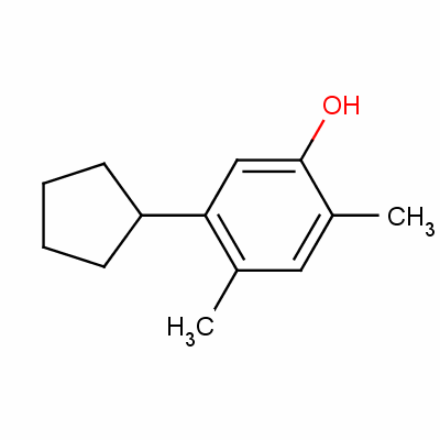 5-Cyclopentyl-2,4-xylenolStructure,60834-69-7Structure 5-Cyclopentyl-2,4-xylenol Structure,60834-69-7Structure
