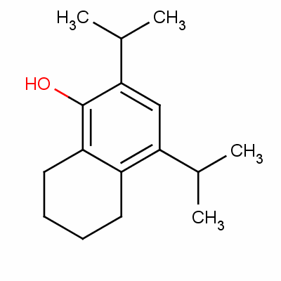 5,6,7,8-Tetrahydro-2,4-bis(1-methylethyl)naphtholStructure,60834-81-3Structure 5,6,7,8-Tetrahydro-2,4-bis(1-methylethyl)naphthol Structure,60834-81-3Structure