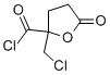2-(Chloromethyl)-5-oxotetrahydro-2-furancarbonyl chlorideStructure,60947-38-8Structure 2-(Chloromethyl)-5-oxotetrahydro-2-furancarbonyl chloride Structure,60947-38-8Structure