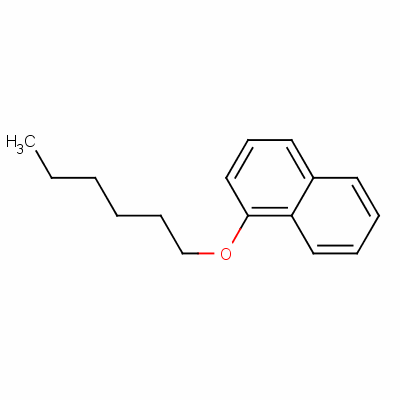 1-(己氧基)萘結(jié)構(gòu)式_60951-03-3結(jié)構(gòu)式