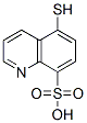 5-疏基-8-喹啉磺酸結構式_60999-28-2結構式