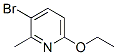 (9CI)-3-溴-6-乙氧基-2-甲基-吡啶結(jié)構(gòu)式_610278-93-8結(jié)構(gòu)式