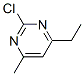 2-氯-4-乙基-6-甲基嘧啶結(jié)構(gòu)式_61233-53-2結(jié)構(gòu)式