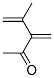 (7CI,9CI)-4-甲基-3-亞甲基-4-戊烯-2-酮結(jié)構(gòu)式_61345-99-1結(jié)構(gòu)式