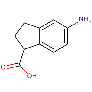 5-Amino-2,3-dihydro-1h-indene-1-carboxylic acidStructure,61346-48-3Structure 5-Amino-2,3-dihydro-1h-indene-1-carboxylic acid Structure,61346-48-3Structure