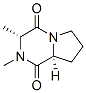 (3R-順式)-(9CI)-六氫-2,3-二甲基吡咯并[1,2-a]吡嗪-1,4-二酮結構式_61375-98-2結構式
