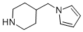 Piperidine, 4-(1h-pyrrol-1-ylmethyl)-(9ci)Structure,614746-07-5Structure Piperidine, 4-(1h-pyrrol-1-ylmethyl)-(9ci) Structure,614746-07-5Structure
