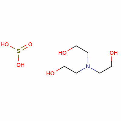 Bis(2-hydroxyethyl)ammonium hydrogen sulphiteStructure,61542-02-7Structure Bis(2-hydroxyethyl)ammonium hydrogen sulphite Structure,61542-02-7Structure
