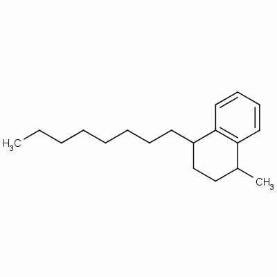 1,2,3,4-Tetrahydro-1-methyl-4-octylnaphthalene Structure,61761-65-7Structure