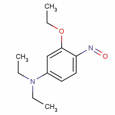 3-Ethoxy-n,n-diethyl-4-nitrosoanilineStructure,61791-76-2Structure 3-Ethoxy-n,n-diethyl-4-nitrosoaniline Structure,61791-76-2Structure