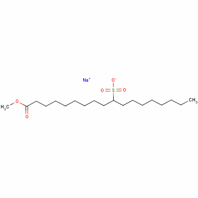 Sodium 1-methyl-10-sulphooctadecanoateStructure,61791-91-1Structure Sodium 1-methyl-10-sulphooctadecanoate Structure,61791-91-1Structure