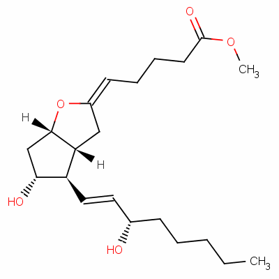 Prostaglandins i2 methyl esterStructure,61799-74-4Structure Prostaglandins i2 methyl ester Structure,61799-74-4Structure