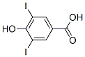 3,5-Diiodo-4-hydroxybenzoic acidStructure,618-76-8Structure 3,5-Diiodo-4-hydroxybenzoic acid Structure,618-76-8Structure