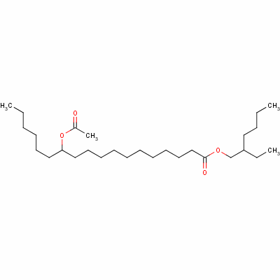 2-Ethylhexyl 12-(acetoxy)octadecanoateStructure,61800-40-6Structure 2-Ethylhexyl 12-(acetoxy)octadecanoate Structure,61800-40-6Structure