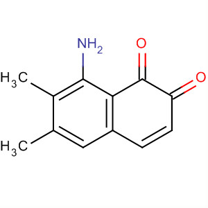 1,2-Naphthalenedione,8-amino-6,7-dimethyl-(9ci)Structure,61903-53-5Structure 1,2-Naphthalenedione,8-amino-6,7-dimethyl-(9ci) Structure,61903-53-5Structure