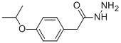 4-(1-Methylethoxy)-benzeneacetic acid hydrazideStructure,61904-57-2Structure 4-(1-Methylethoxy)-benzeneacetic acid hydrazide Structure,61904-57-2Structure