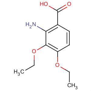 2-Amino-3,4-diethoxybenzoic acidStructure,61948-72-9Structure 2-Amino-3,4-diethoxybenzoic acid Structure,61948-72-9Structure